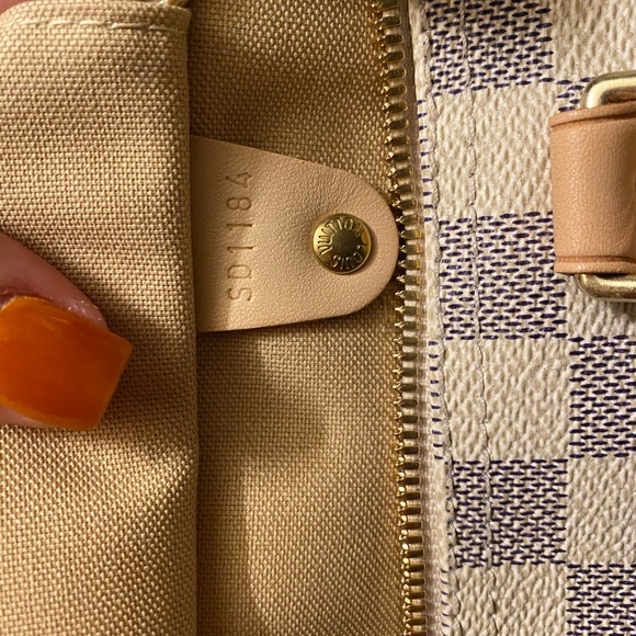 Louis Vuitton soeedy b 30 d. Azur - Picture 5 of 8